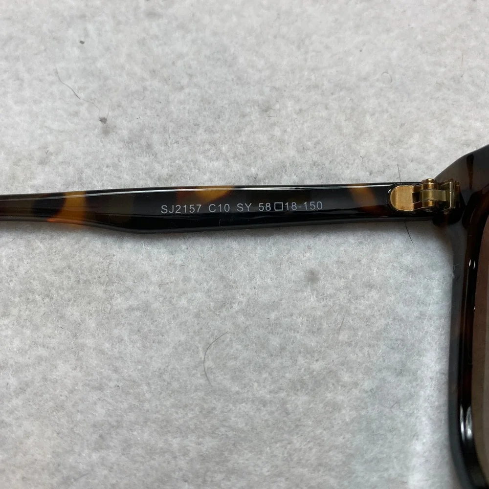 SOJOS SJ2157 C10 Sunglasses Womens OS Brown Tortoise Square Oversized UV400